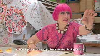 Step inside Zandra Rhodes world of pattern and colour [upl. by Yasui]