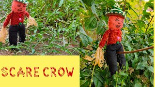 சோளக்காட்டு பொம்மைscare crowcholakattu bommai DIY How to make scare crow [upl. by Anairad]