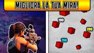 Come Migliorare la Mira su Fortnite KovaaKs FPS Aim Trainer [upl. by Kosiur]