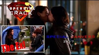 SUPERGIRL CRACK  SPECIAL SANVERS 2X17 Bonus Supercorp [upl. by Platon]