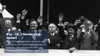 11  Arrêt JAMART  CE 7 février 1936 [upl. by Farrica]