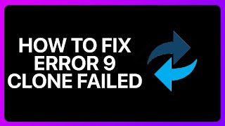 How To Fix Error 9 Clone Failed Macrium Reflect Tutorial [upl. by Cordie596]