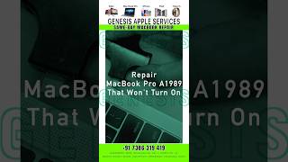 📱 “MacBook Pro A1989 not turning on Let’s fix it” macbookprorepair macrepair iphone macrepair [upl. by Aneerb]