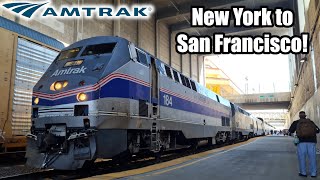 New York to San Francisco by Amtrak Train [upl. by Deelaw]