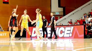 Veronica Burton  Bendigo Spirit  WNBL 2425 Round 6 Highlights [upl. by Yanal278]