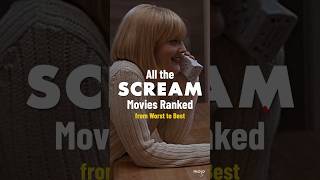 Scream Movies Ranked Worst to Best 🔪 [upl. by Takara]