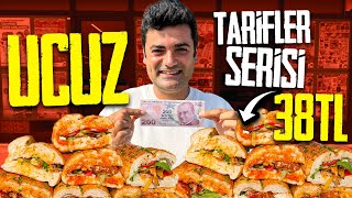 UCUZ TARİFLER SERİSİ EKMEK ARASI 38 TL [upl. by Nenney]