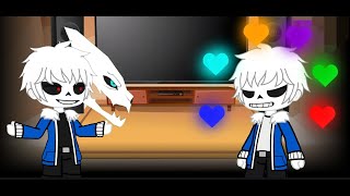 Undertale au react Seraphim vs Ultra SansGacha clubAnimation ENG 🇺🇲RUS 🇷🇺 [upl. by Christy]