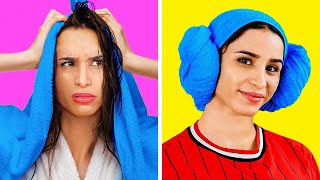 GENIUS BEAUTY HACKS THAT WILL SAVE YOUR LIFE  Cool Tricks And DIYs by 123 Go Gold [upl. by Mairim82]