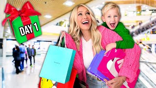 CHRiSTMAS SHOPPiNG for 16 KiDS 🛍️  VLOGMESS DAY1 [upl. by Earaj]