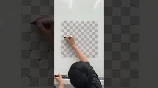 後輩と十字を書くとだんだん歪んで見える錯覚わかさ生活 錯視 opticalillusion [upl. by Basilio]