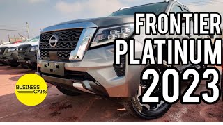 🔴Nueva Nissan Frontier PLATINUM 2023 algún cambio aparte del emblema❓🤔🤑🤑 [upl. by Kciwdahc]