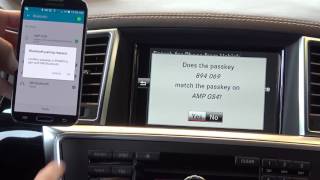 How to Pair an Android Phone to a Mercedes Benz via Bluetooth [upl. by Sitelc789]