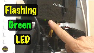 Ubiquiti Edgerouter Lite 3 Router Flashing Green Power LED  High Pitch Sound Diagnosis amp Repair [upl. by Herzel833]