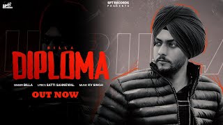 Diploma  Billa  Satti Sahnewal  KV Singh  SPTRecords Latest Punjabi Song [upl. by Obbard287]