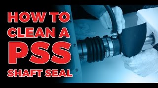 How To Clean A PSS Shaft Seal [upl. by Moht319]