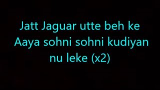 jatt jaguar lyrics mubarakan [upl. by Fayth]