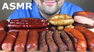 ASMR SAUSAGE PARTY  GRILLED SAUSAGES EATING Eating Sounds Mukbang NO TALKING [upl. by Fonville]