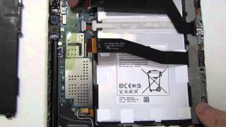 How to Replace Your Samsung Galaxy Note 101 SMP607T TMobile Battery [upl. by Aeuhsoj235]