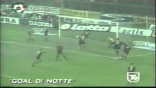 Serie A 20002001 day 13 Atalanta  Roma 02 Delvecchio Tommasi [upl. by Jaf]