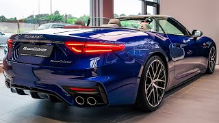 NEW 2025 Maserati GranCabrio Trofeo  Interior and Exterior Walkaround [upl. by Latsyrcal]