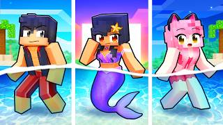 Aphmaus MERMAID SECRET in Minecraft [upl. by Reave968]