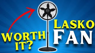 Lasko Oscillating Pedestal Fan DEMO amp REVIEW [upl. by Satsok]