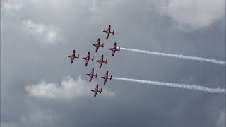 Canadian Forces Snowbirds Pensacola NAS 51518 [upl. by Einnoj]