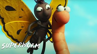 Superworm Loves to Showoff  Gruffalo World  Cartoons for Kids  WildBrain Zoo [upl. by Aerdnahc]