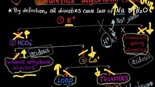 Diuretics algorithm urine electrolytes [upl. by Ehcnalb1]