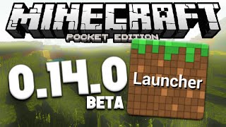 BLOCKLAUNCHER for MCPE 0140 BETA  Minecraft PE Pocket Edition [upl. by Nodnarg]