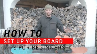 How To Set Up A Snowboard [upl. by Clough78]