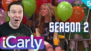 Sams Birthday  ICarly Reaction  Season 2 Part 58 FIRST TIME WATCHING [upl. by Ojadnama101]