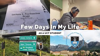 A Few Days In My Life  UCT Student Vlog  Industrial Psychology Student  Cape Town  4K VLOG [upl. by Ahsiyk]