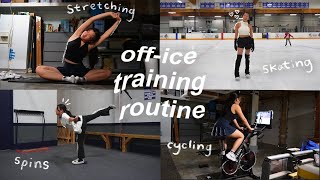 my office routines as a proskater ⛸️  office jumps spins exercises  a beginners guide ⭐️ [upl. by Danika]