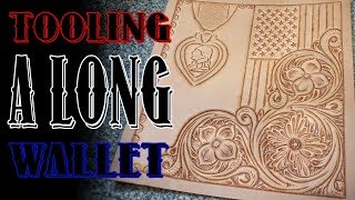 Tooling a Leather Wallet [upl. by Edmead]