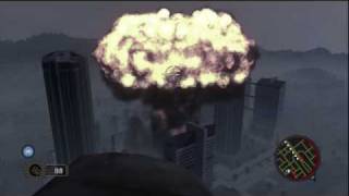 Mercenaries 2  Nuclear Explosion Zoomed Out  HD [upl. by Enirac116]