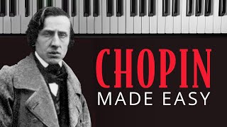 3 Easy Chopin Pieces For Beginners Classical Piano Lesson [upl. by Ydnal]