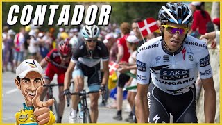 Batalla ÉPICA en Alpe D´HUEZ  Mejores ataques de Alberto CONTADOR MEJORES ETAPAS de la HISTORIA [upl. by Madelena]