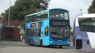 Fareham Bus Station 190224 [upl. by Niessuh552]