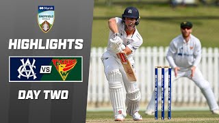 Victoria v Tasmania  Sheffield Shield 202324  Day 2 [upl. by Amory111]