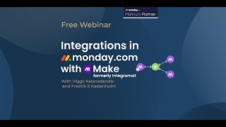 Integration amp Automations in mondaycom with Make formerly Integromat [upl. by Gerty]