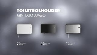 QUARTZLINE  TOILETROLHOUDER  MINI DUO JUMBO [upl. by Aluap683]