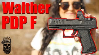 Walther PDP F First Shots with Mrs Honest Outlaw [upl. by Alastair445]