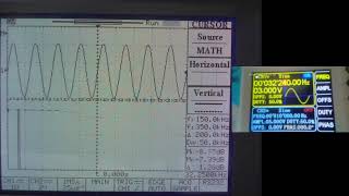 GW Instek GDS800 Max amplitude error in Blackman Hanning and Flattop windows [upl. by Niltac62]