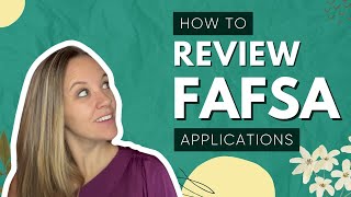 FAFSA Correction How to Review and Correct Your FAFSA [upl. by Kennard]