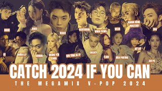 Megamix VPop 2024  60 BÀI HÁT [upl. by Zennas226]