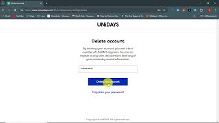 How To Delete Unidays Account [upl. by Annahsohs]