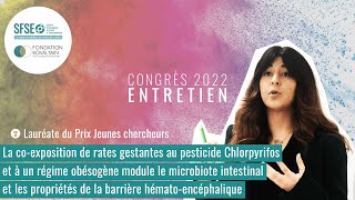 La coexposition de rates gestantes au pesticide Chlorpyrifos et à un régime obésogène module le [upl. by Yennep534]