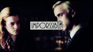 draco hermione  Impossible [upl. by Llenod]